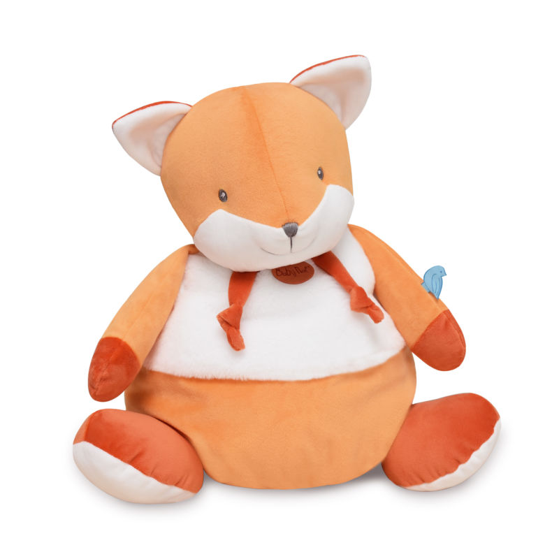  - roméo renard - maxi peluche 40 cm 